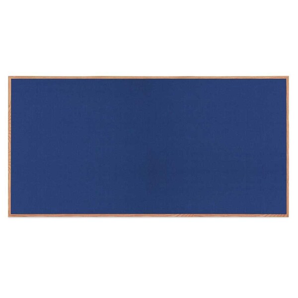 United Visual Products Decor Wood Combo Board, 24"x18", Cherry/White Porcelain & Black UV701DEFAB-CHERRY-WHTPORC-BLACK - main